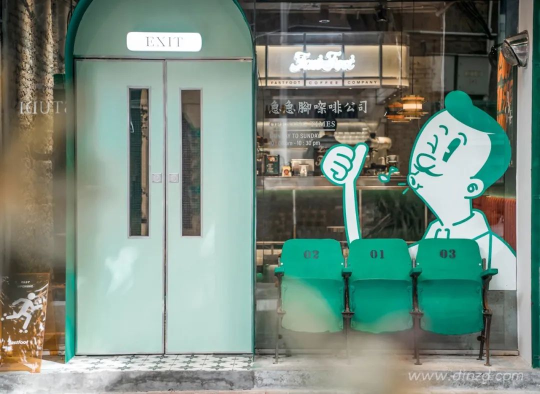 广州东山口“急急脚”咖啡店,复古与现代的完美融合-10