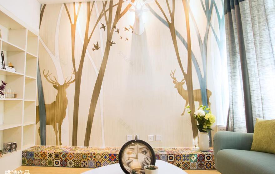 北欧风格家居设计,温馨和谐且具有艺术氛围-24