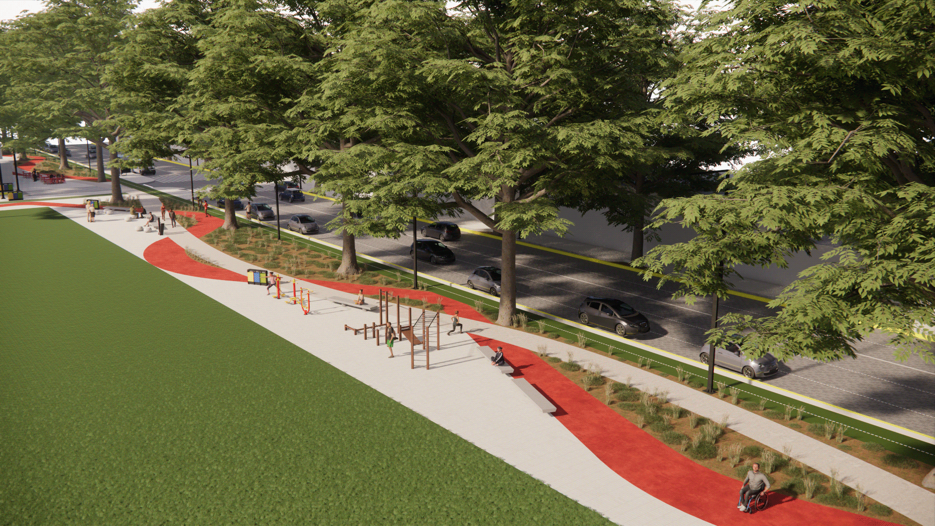 拉瓦列某地区可持续城市规划城市提案丨阿根廷门多萨-7