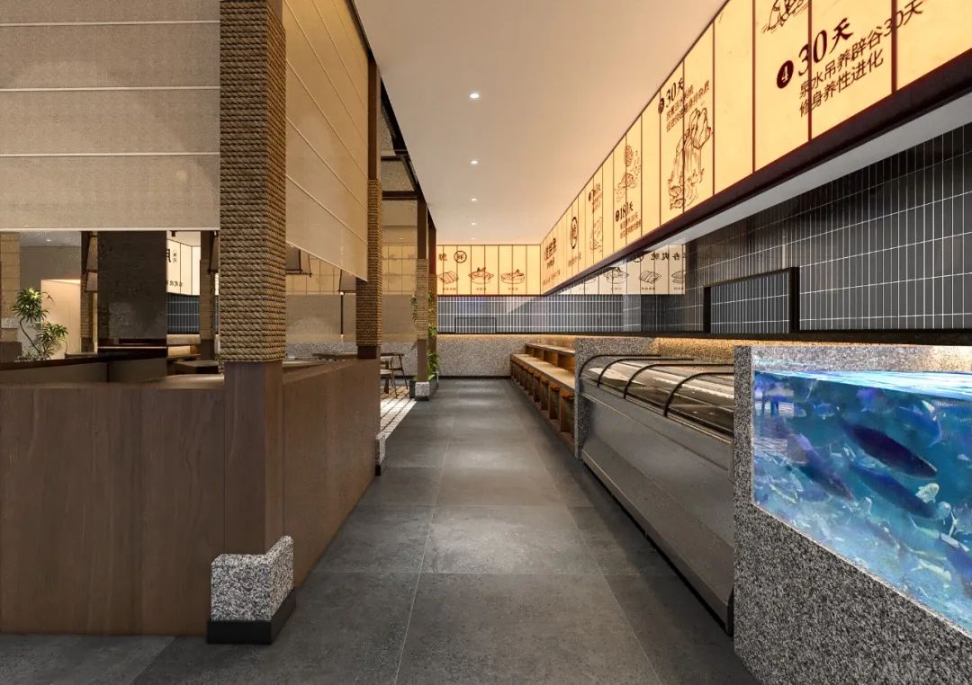 脆皖鱼中餐厅丨中国连云港丨连云港设计力量 点度空间设计-8