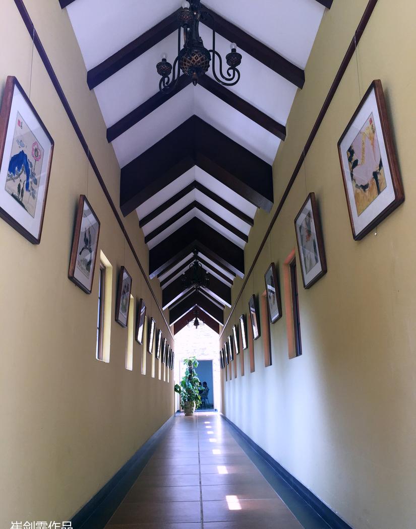 私藏会所 | 艺术长廊与雕花木门的完美融合-20