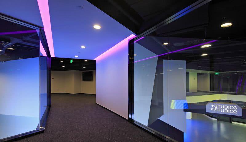 腾讯科技北京演播厅室内设计-16