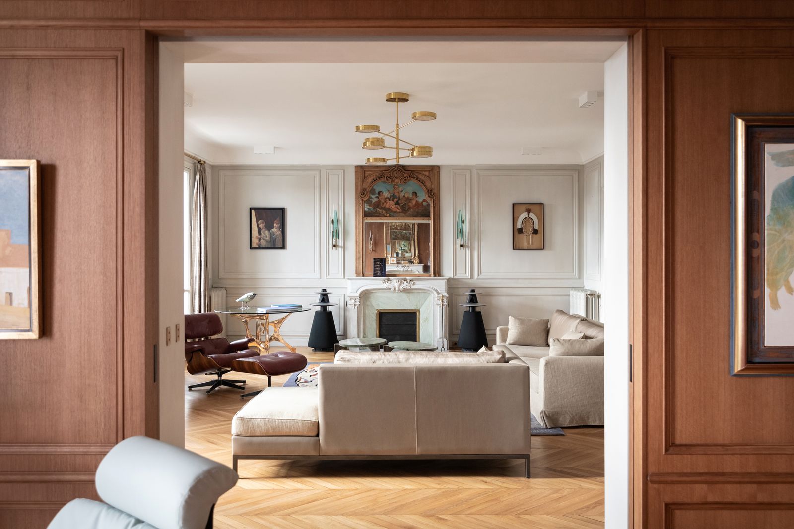 经典风格公寓翻新项目丨Delphine Maumot,BCDF Studio-13