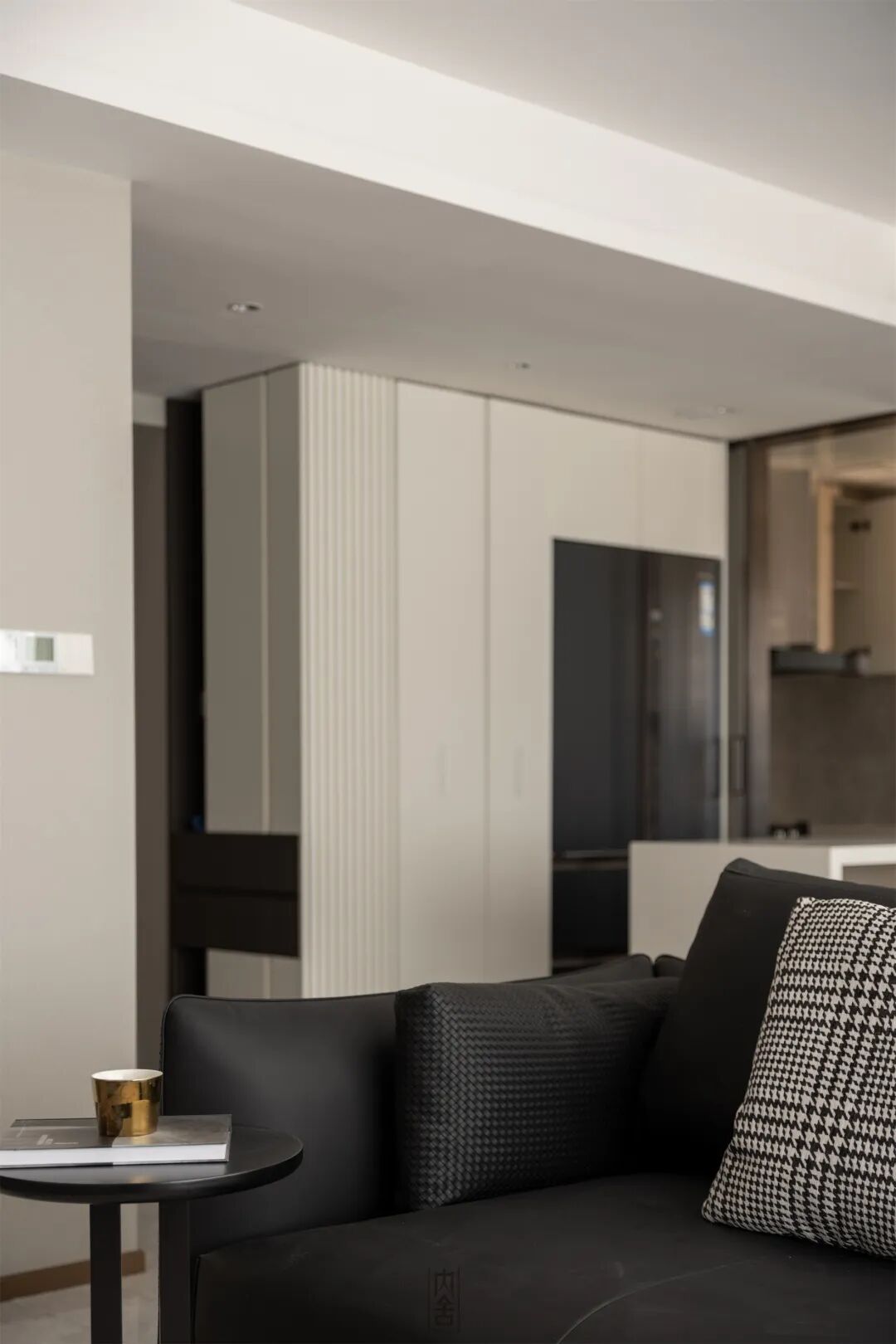 内舍软装丨139㎡现代极简，空间留白演绎更具魅力的生活家！-21