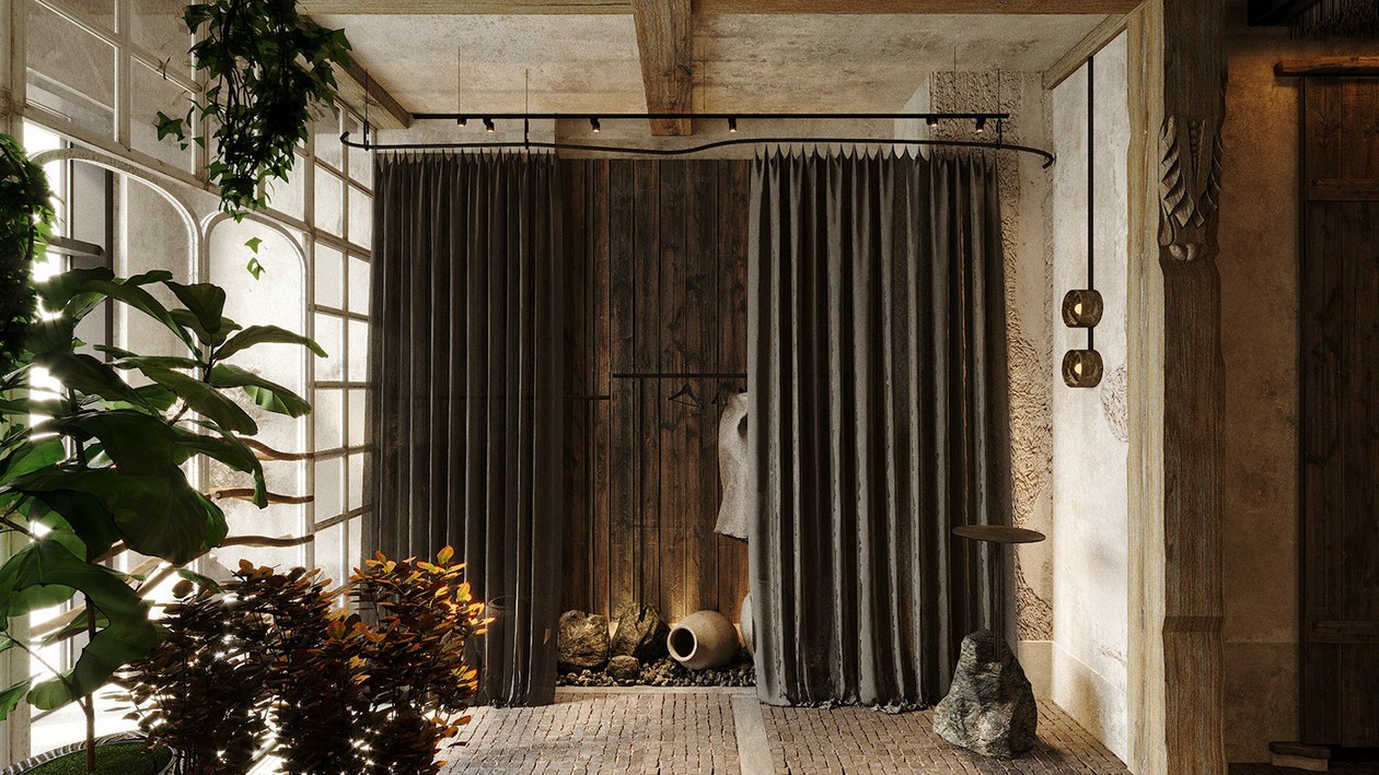 圣彼得堡150㎡格鲁吉亚餐厅-19