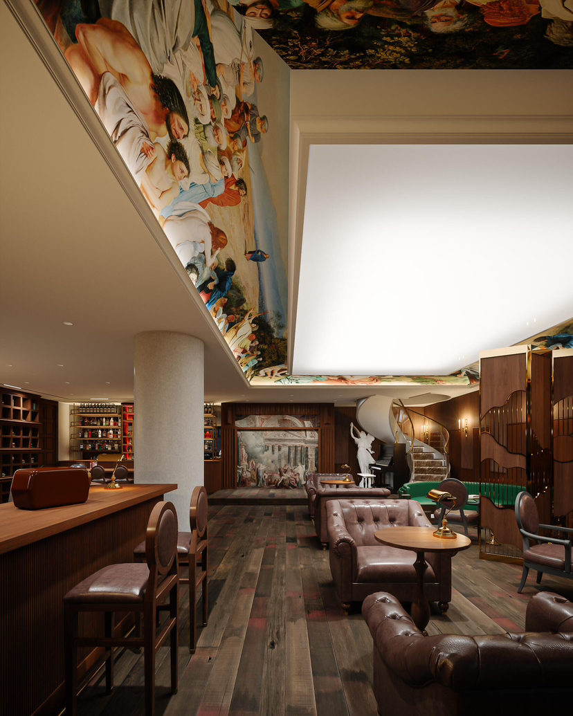 复古风格室内设计-17