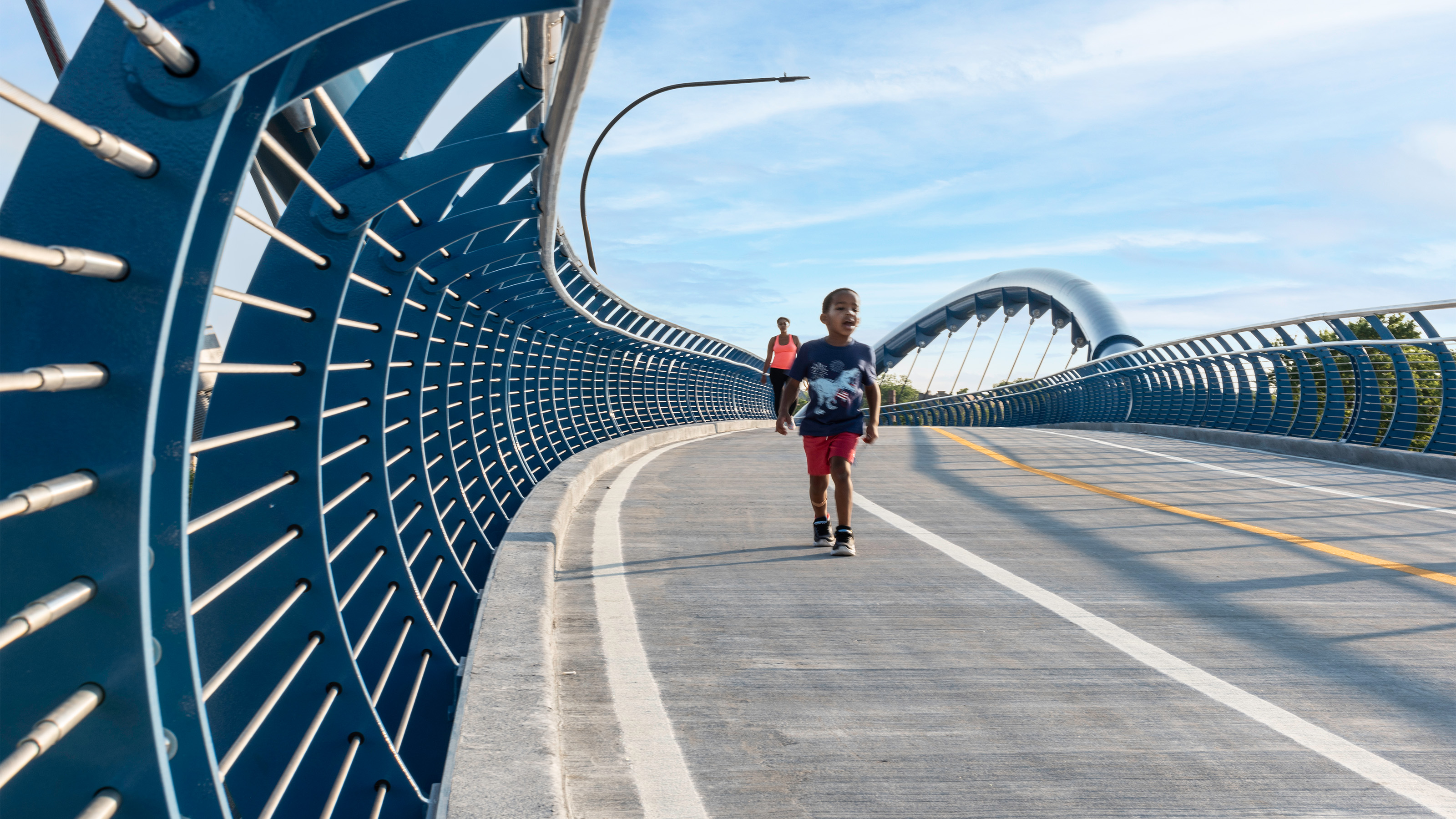 41st and 43rd Street Pedestrian Bridges Chicago | Cordogan Clark & Associates-26