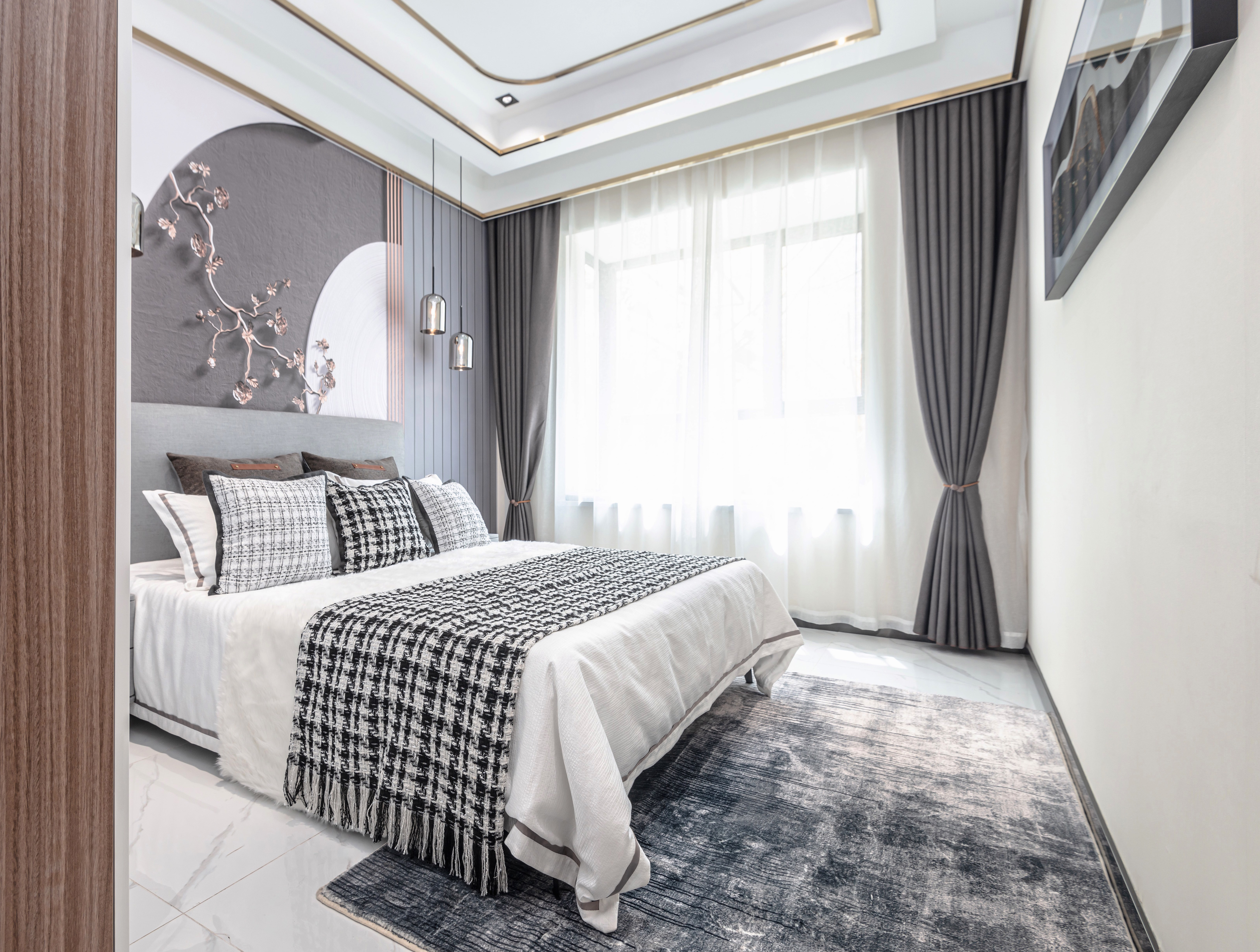 迎著晨曦 90㎡温暖美宅丨梦马设计-8