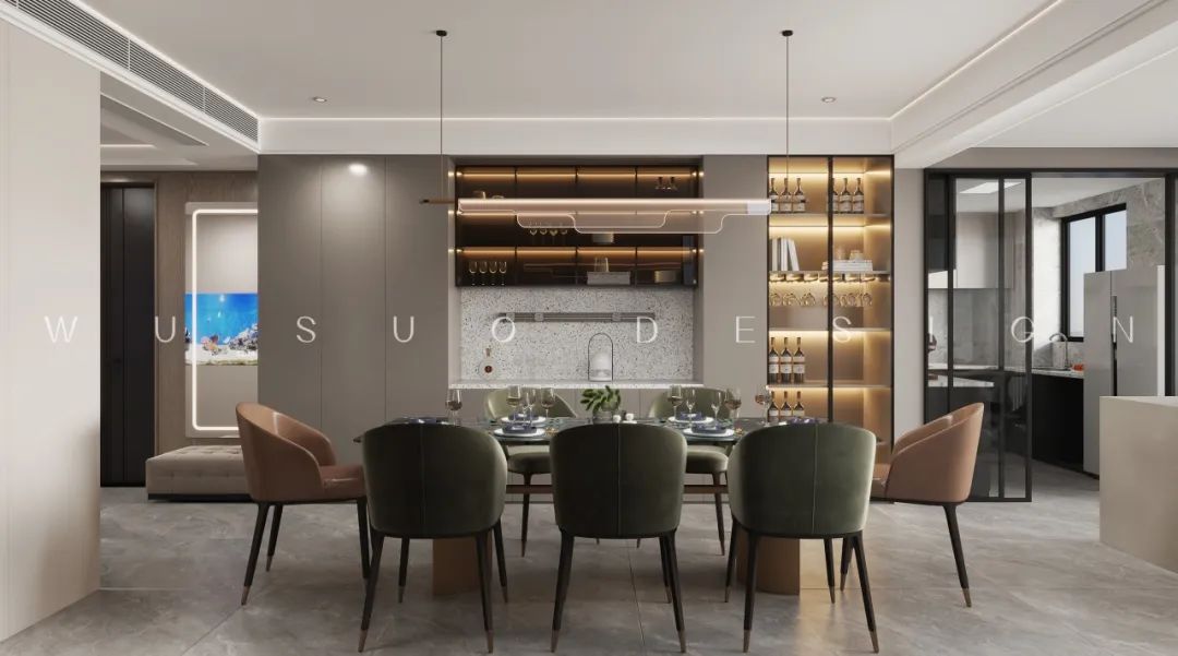 竹园·圣江悦平层设计丨吾索设计-26