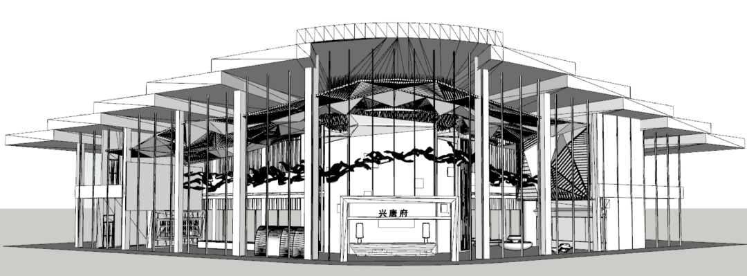 曾科刘阳设计 × 云山倒影兴唐府 | 山霭苍苍,灵动自如-68