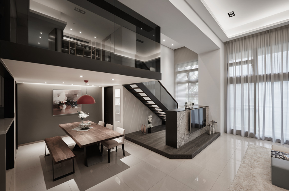 新北新莊-- 巴黎公園梁公館 | 芸采設計 空間光影遊戲-4