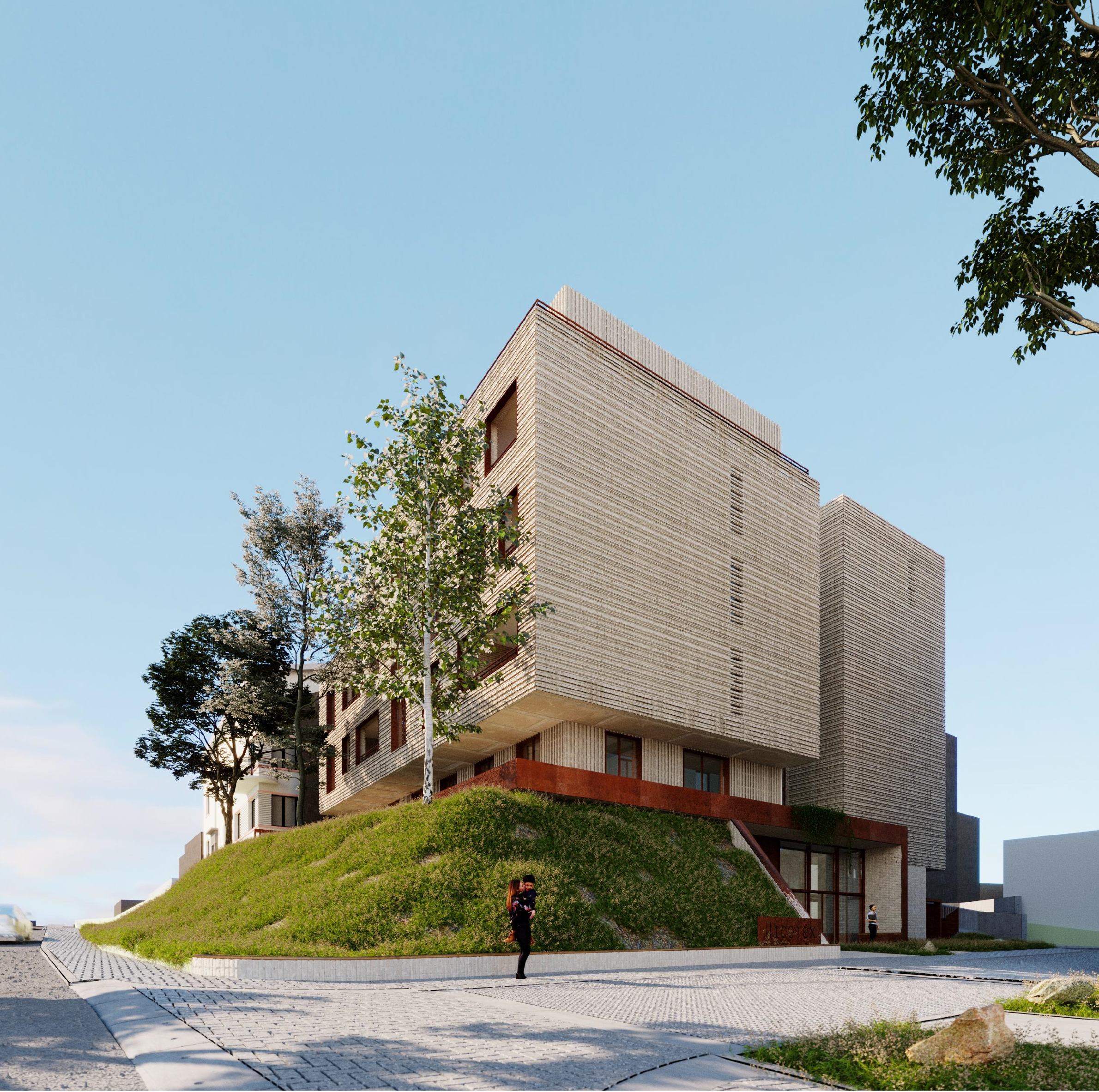 Residential apartment building, Lviv, Ukraine-0