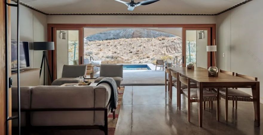 美国犹他州 Amangiri 度假村 | 色彩诱惑与沙漠宁静的完美结合-50