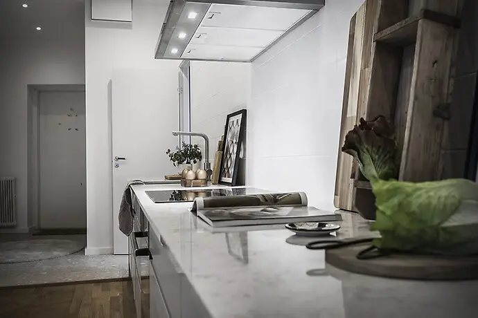 瑞典 110 平米老建筑里的现代魅力-8