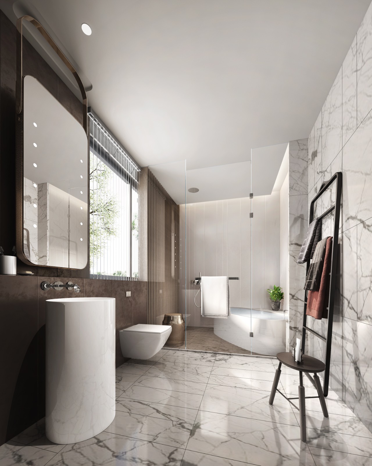 传统材料演绎现代生活美学 | 私人住宅设计案例-32