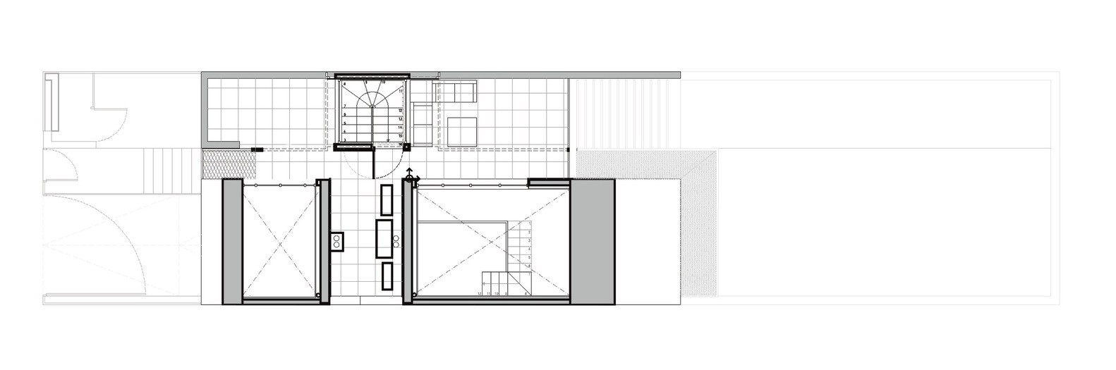 马德里锯齿形屋顶住宅-53