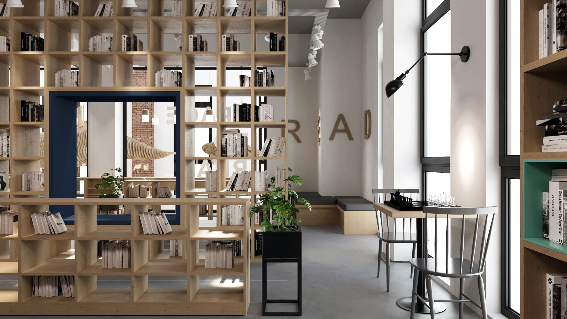 ESKİŞEHİR BİLNET 学校室内概念设计项目-59