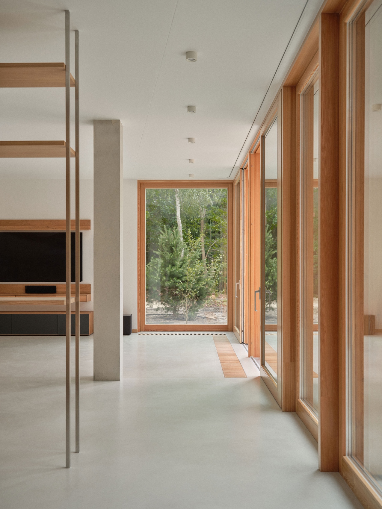 Konstancin带泳池的现代住宅丨波兰华沙丨Ewa Kaszuba-30