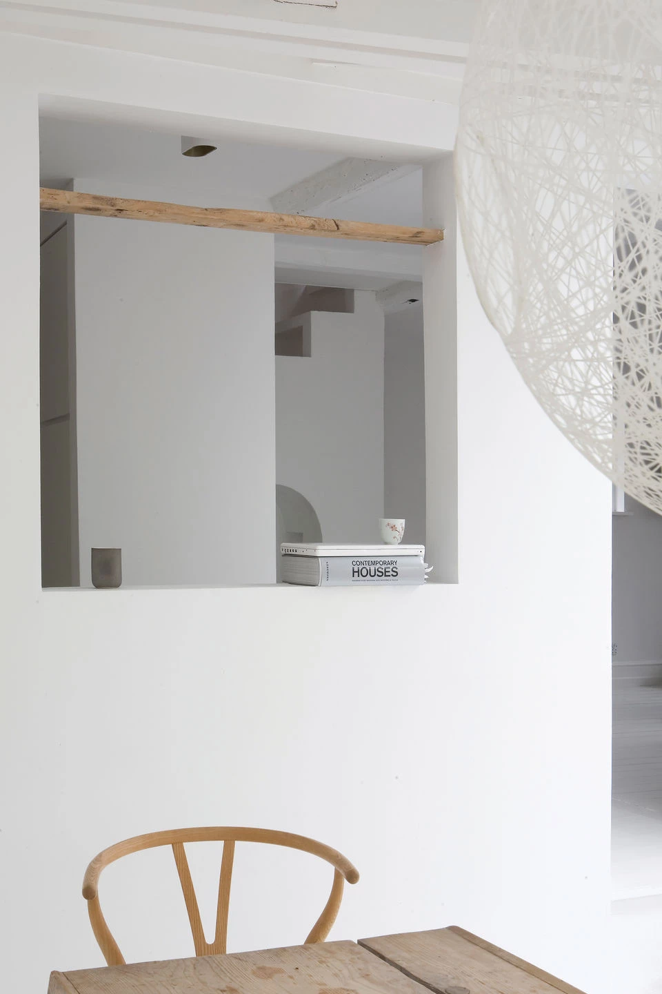 拆墙留柱,百年老宅变宽敞现代住宅-31