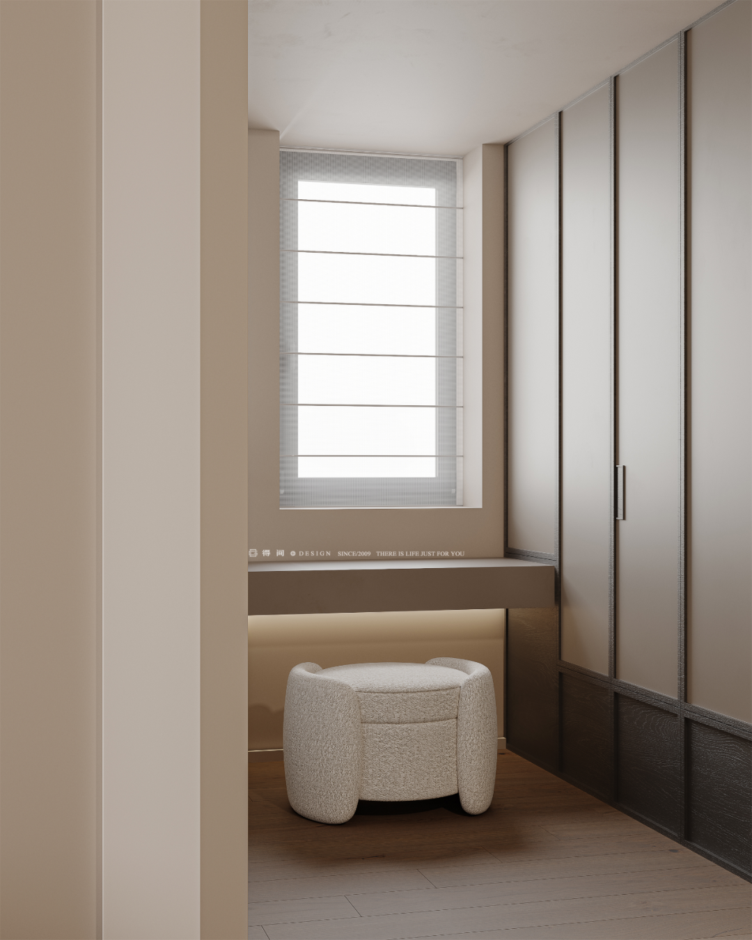 得间设计丨精装改法式婚房，将时光浸润在260㎡的质感新居里-133