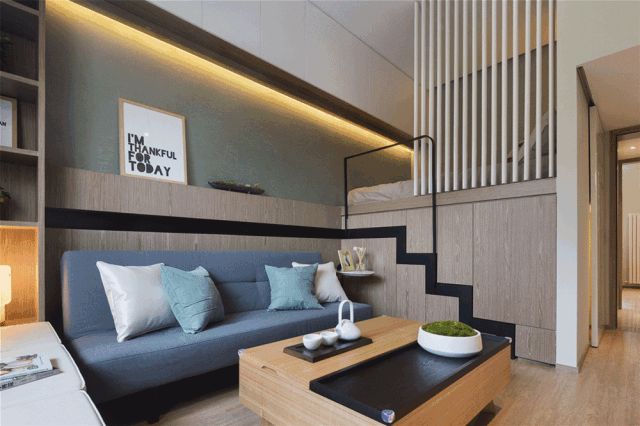 60平挤6口人，厕所当厨房？设计师神改造变豪宅-34