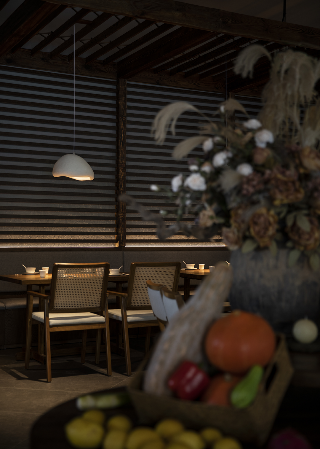 厦门Gumanda咕曼嗒·蔬食料理丨中国厦门丨泉州结禾设计机构-29