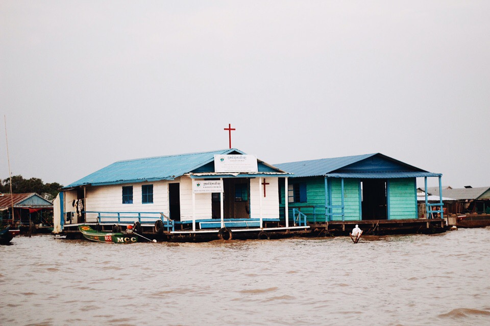 柬埔寨洞里萨湖居民生活-28