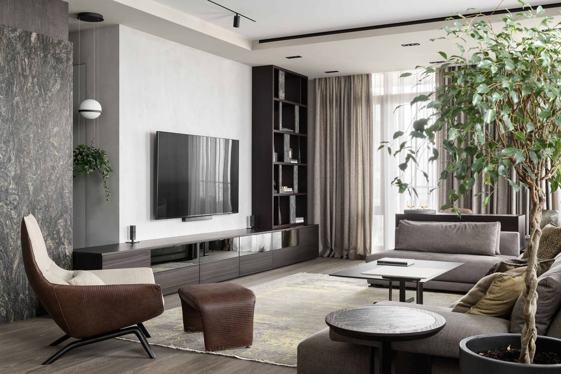 Tetris Hall小区的杏仁公寓丨乌克兰基辅丨V.Concept工作室-21