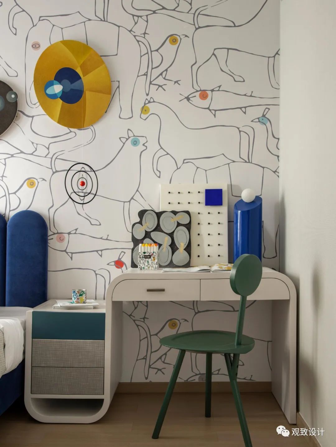 观致设计 | 中山映月台样板间：山水雅韵，淡墨写意-106