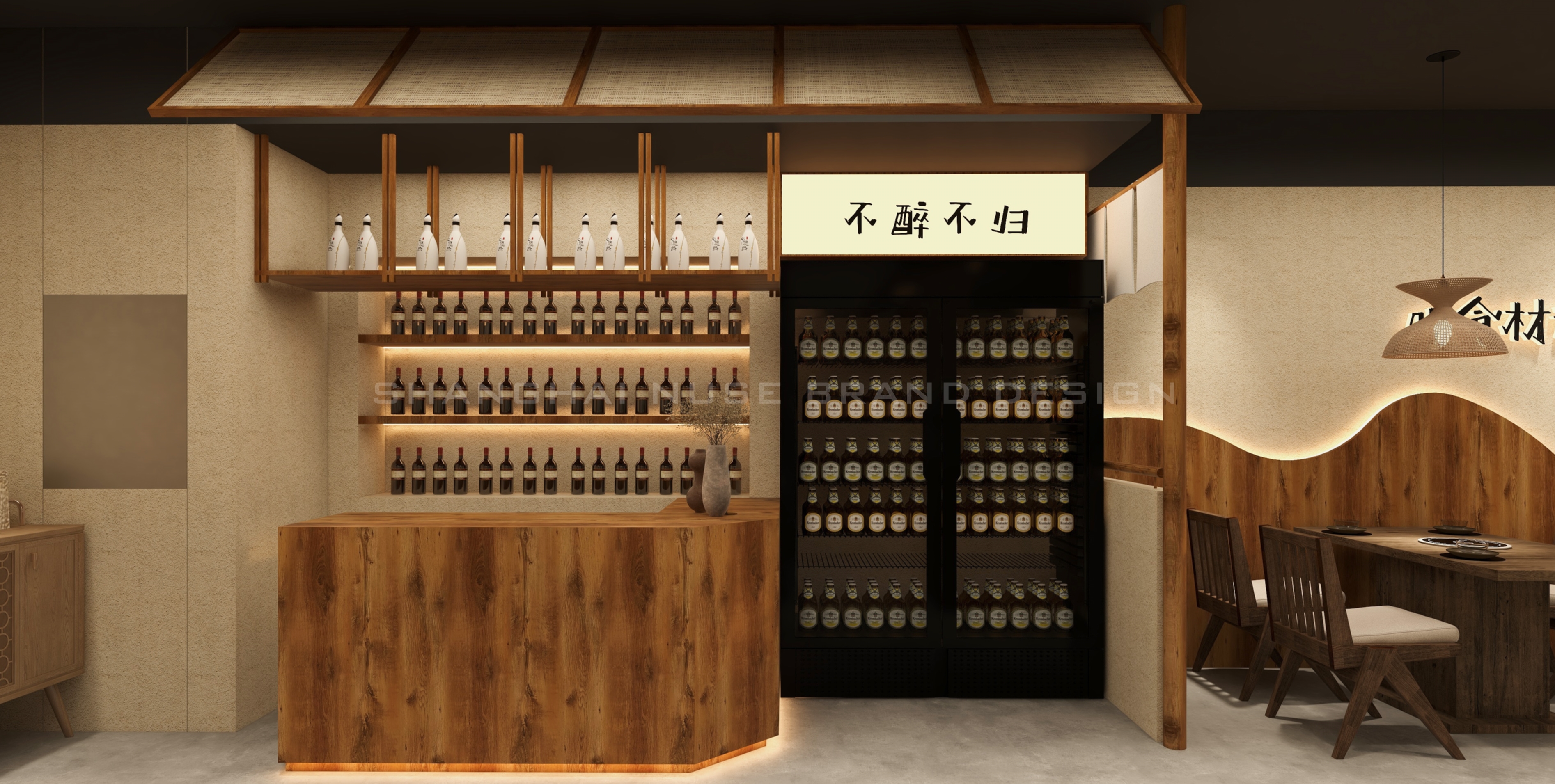 治愈系乡野烤肉空间丨木村空间设计有限公司-6