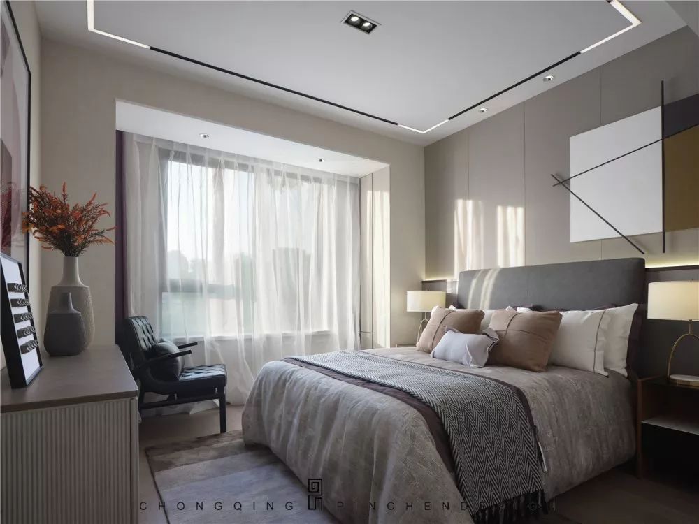 和泓·长白府轻奢样板间 | 现代生活与自然之美的融合-103