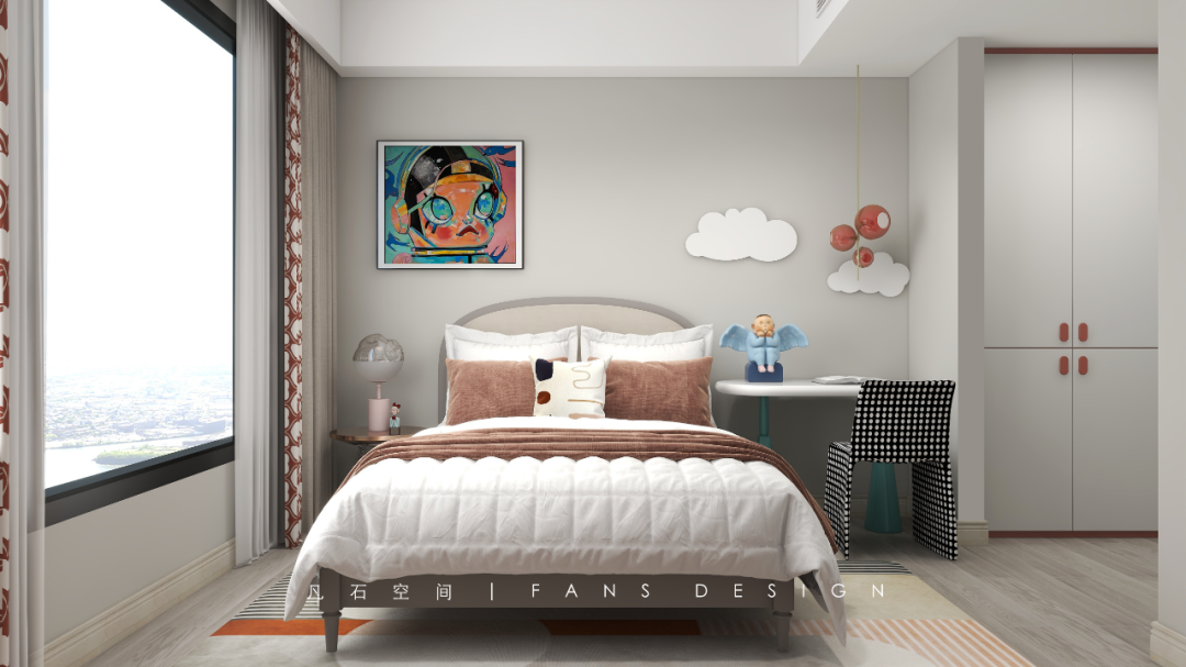 花漾摩登 · 现代简约风格与艺术元素的完美融合丨中国成都丨成都凡石空间设计-64