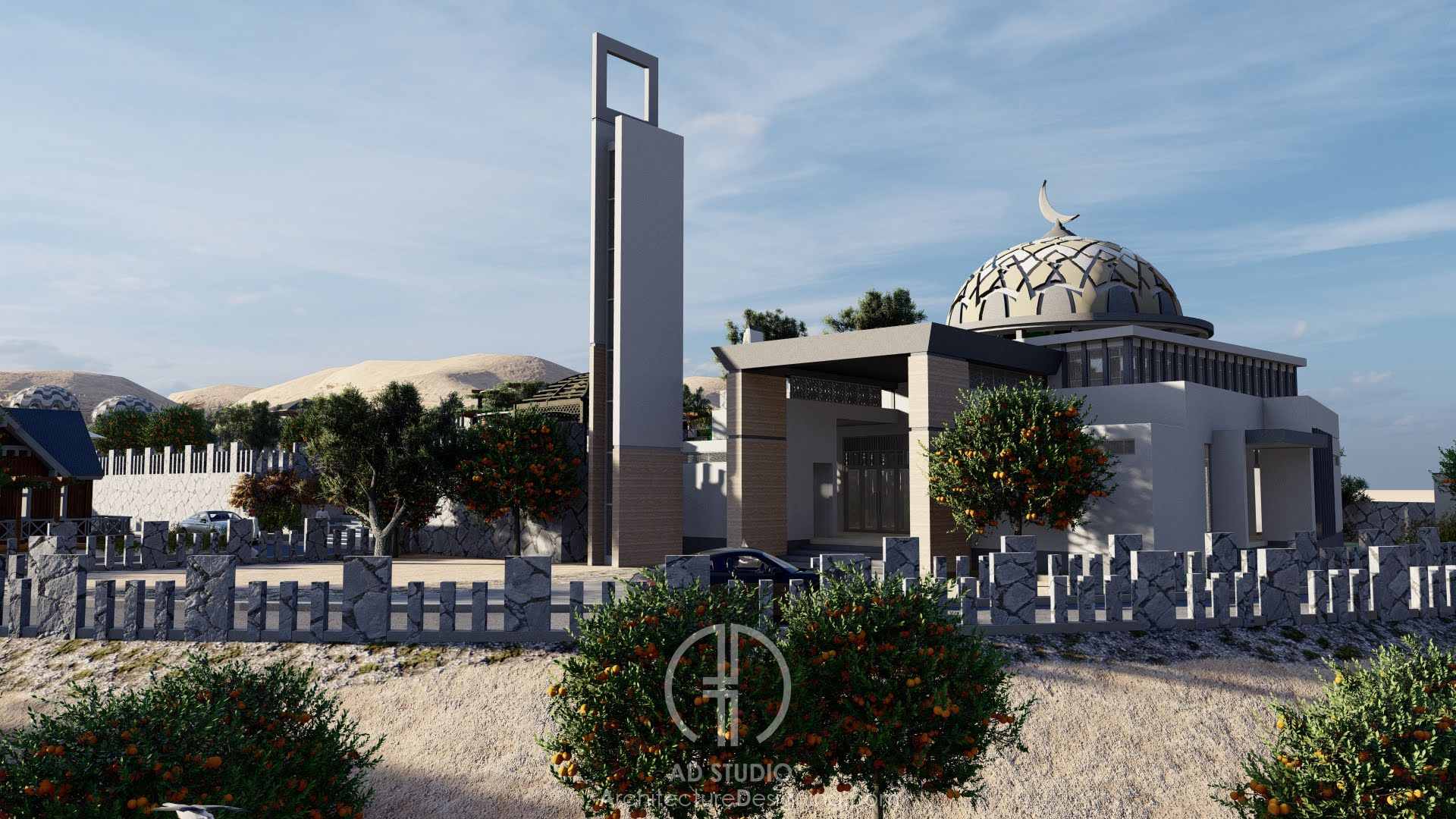 KSA 旅游中心建筑景观设计丨AD 工作室-8