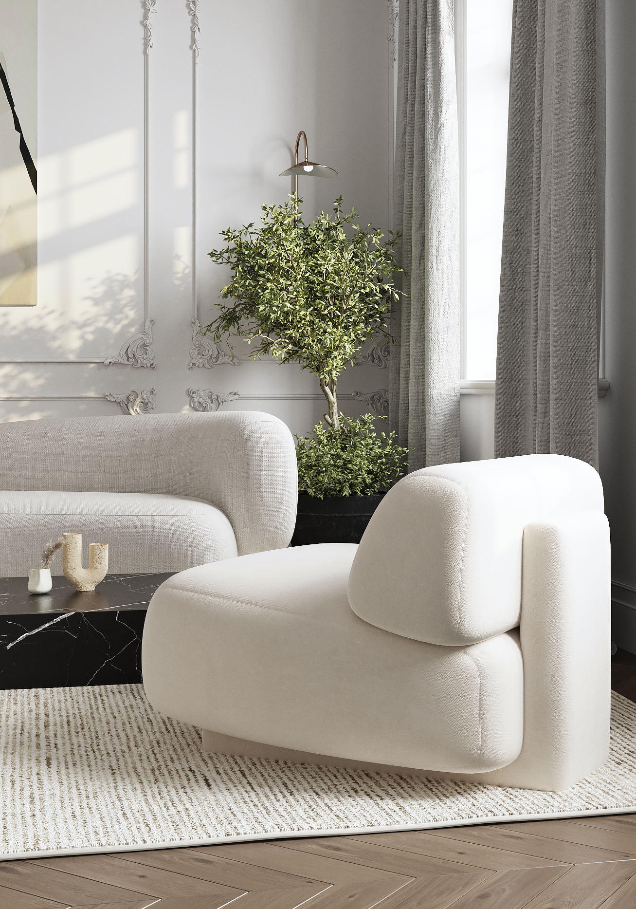 明亮的公寓丨Mirish Mirzayev-5