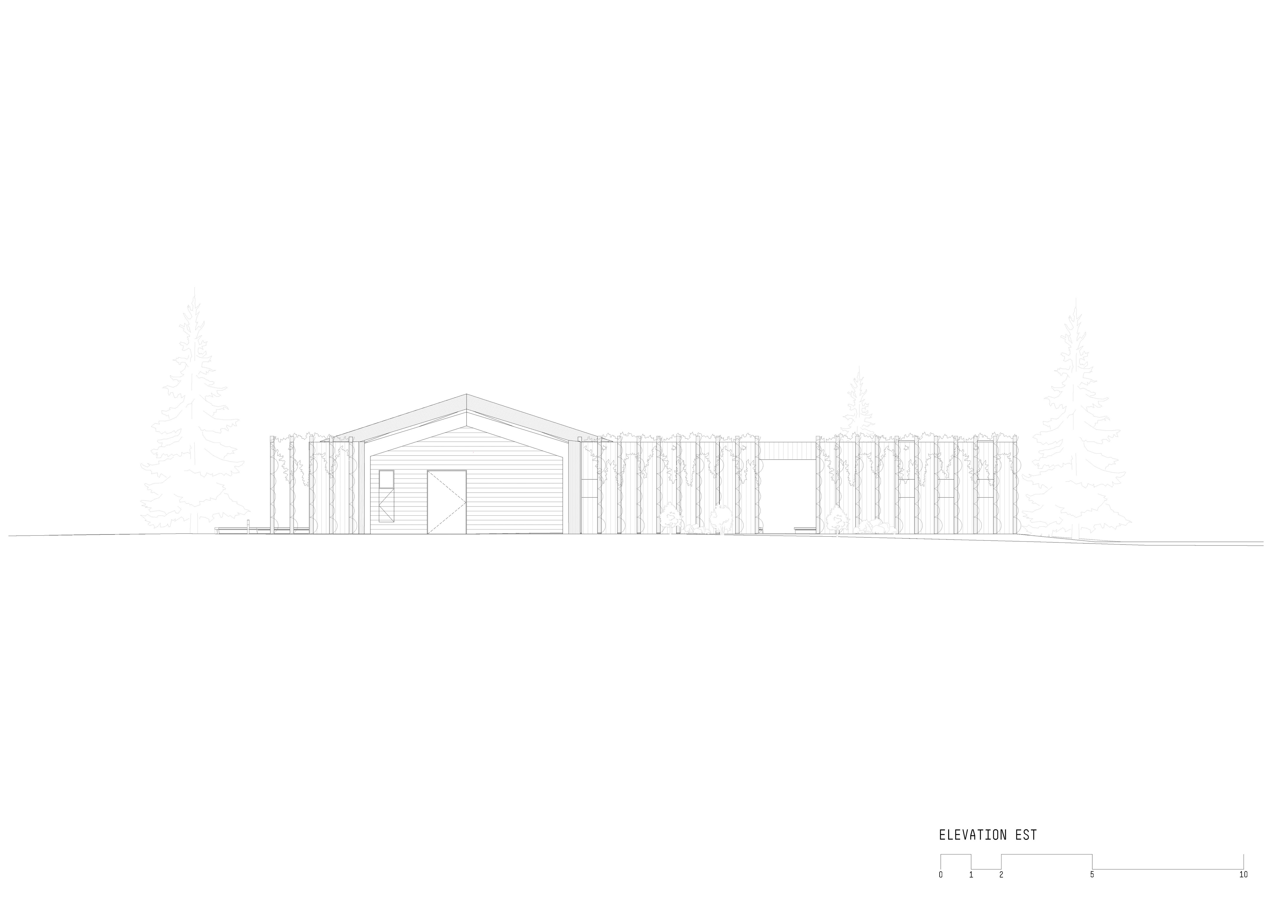 湖边休闲建筑，自然与设计的和谐融合-38