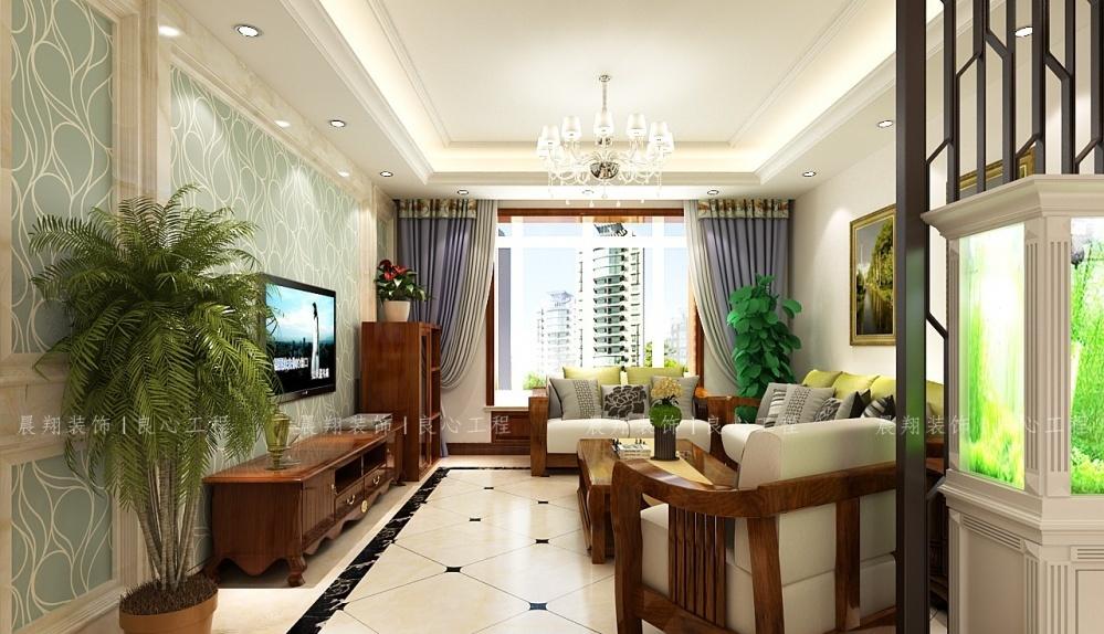 榕园嘉苑 140㎡简欧三居室 温馨舒适空间设计-10