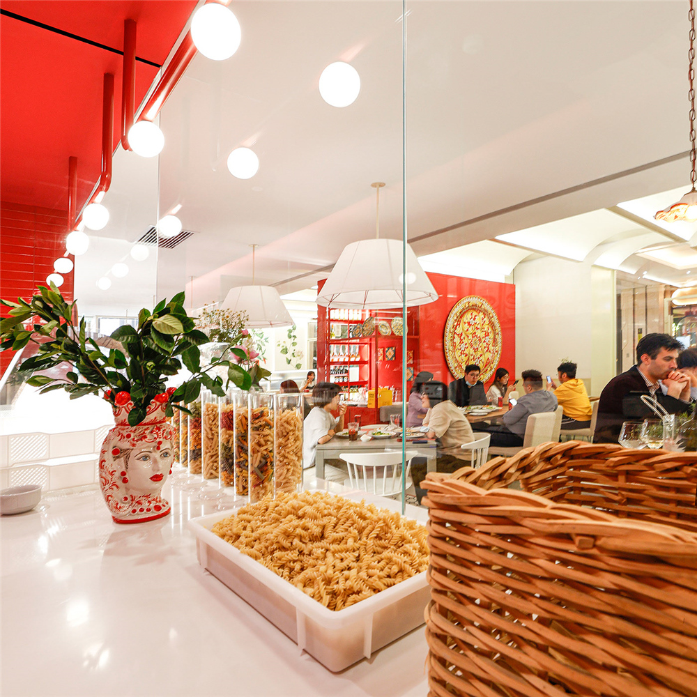 SìPASTA 色意面餐厅丨中国北京丨RAMOPRIMO 设计-31