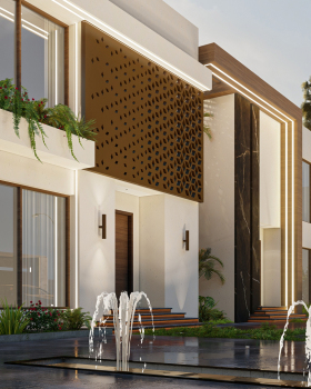 沙特阿拉伯的现代别墅设计丨Vision Design and Construction