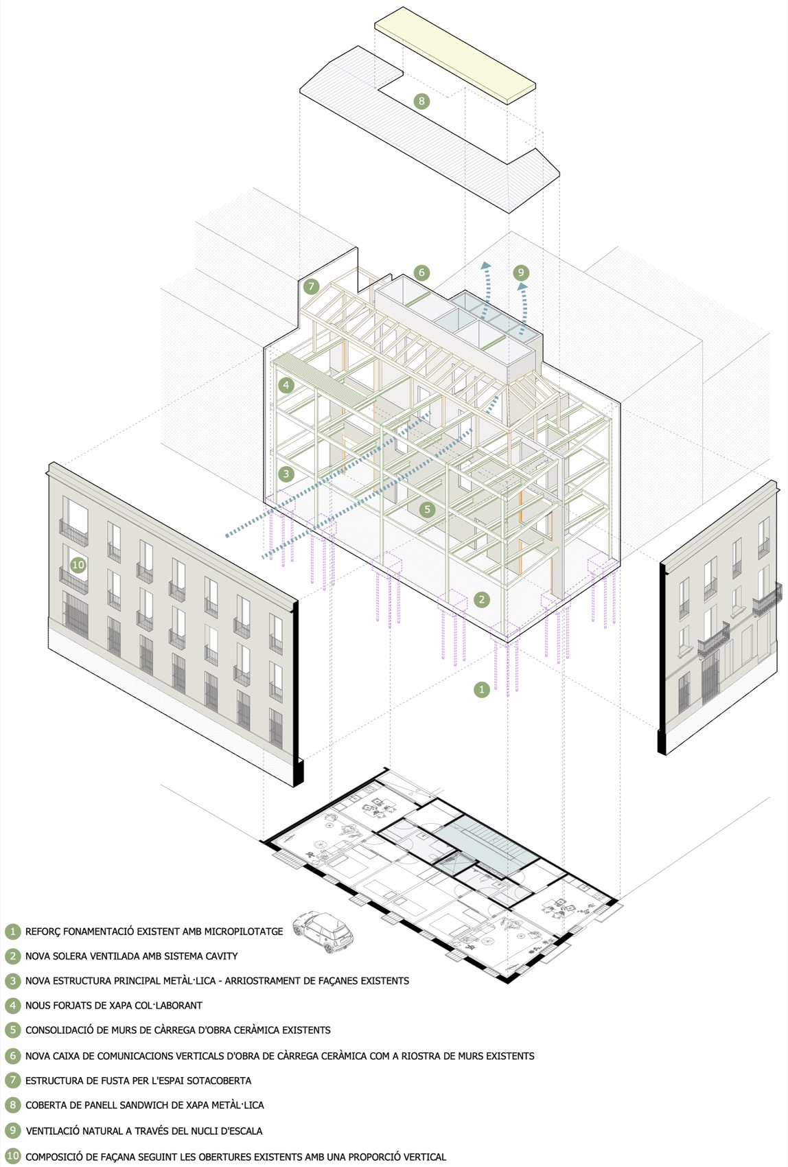 Planas i Casals – Triomf 7住宅改造丨Sau Taller d’Arquitectura-2
