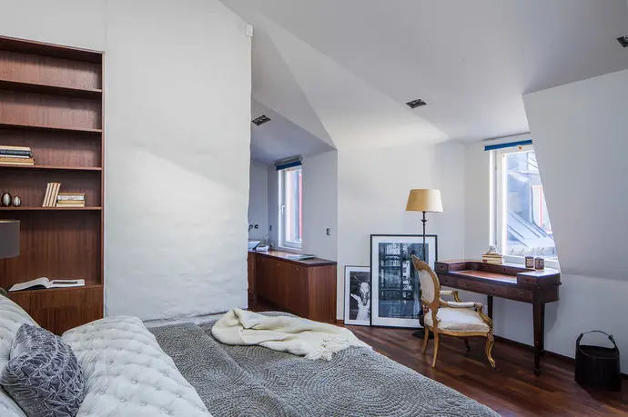 独特温暖的木质空间 | Lagerlings 的一室公寓设计-16