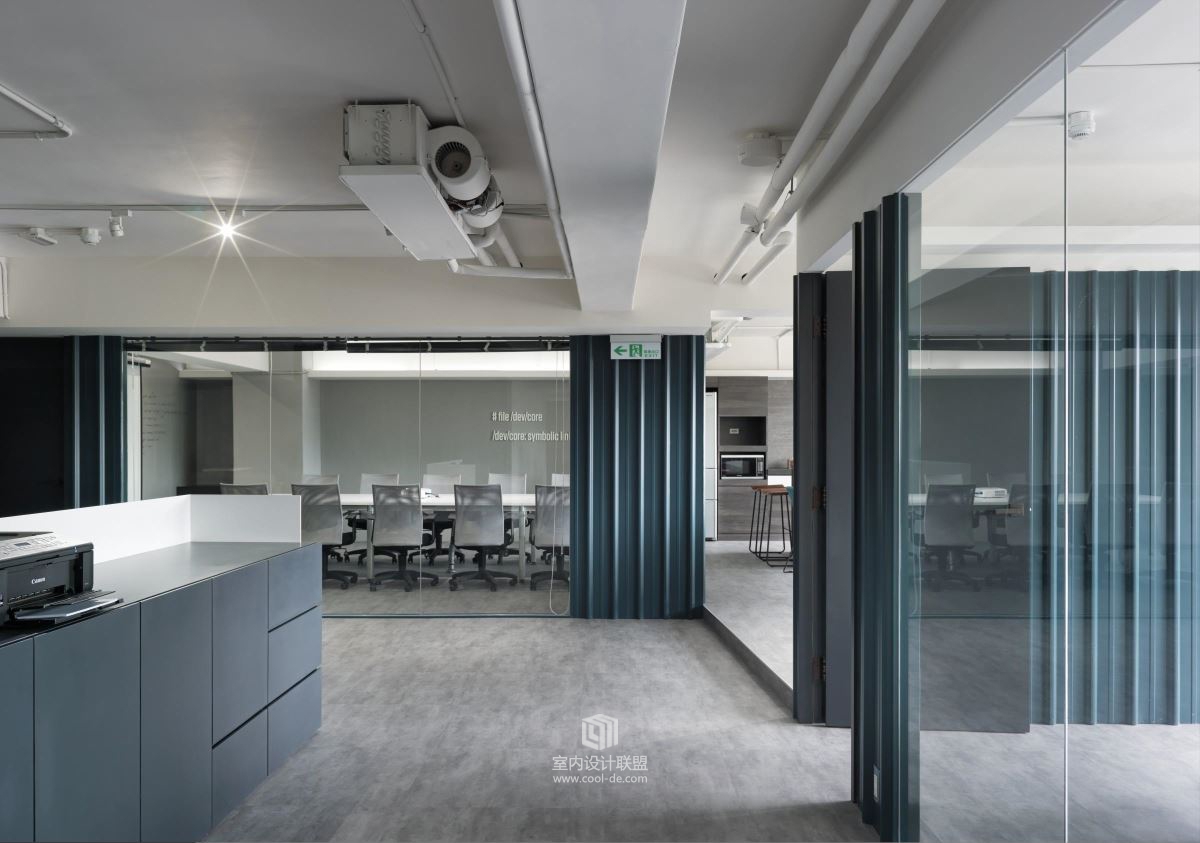 方构制作——55坪 Loft風办公空间-22