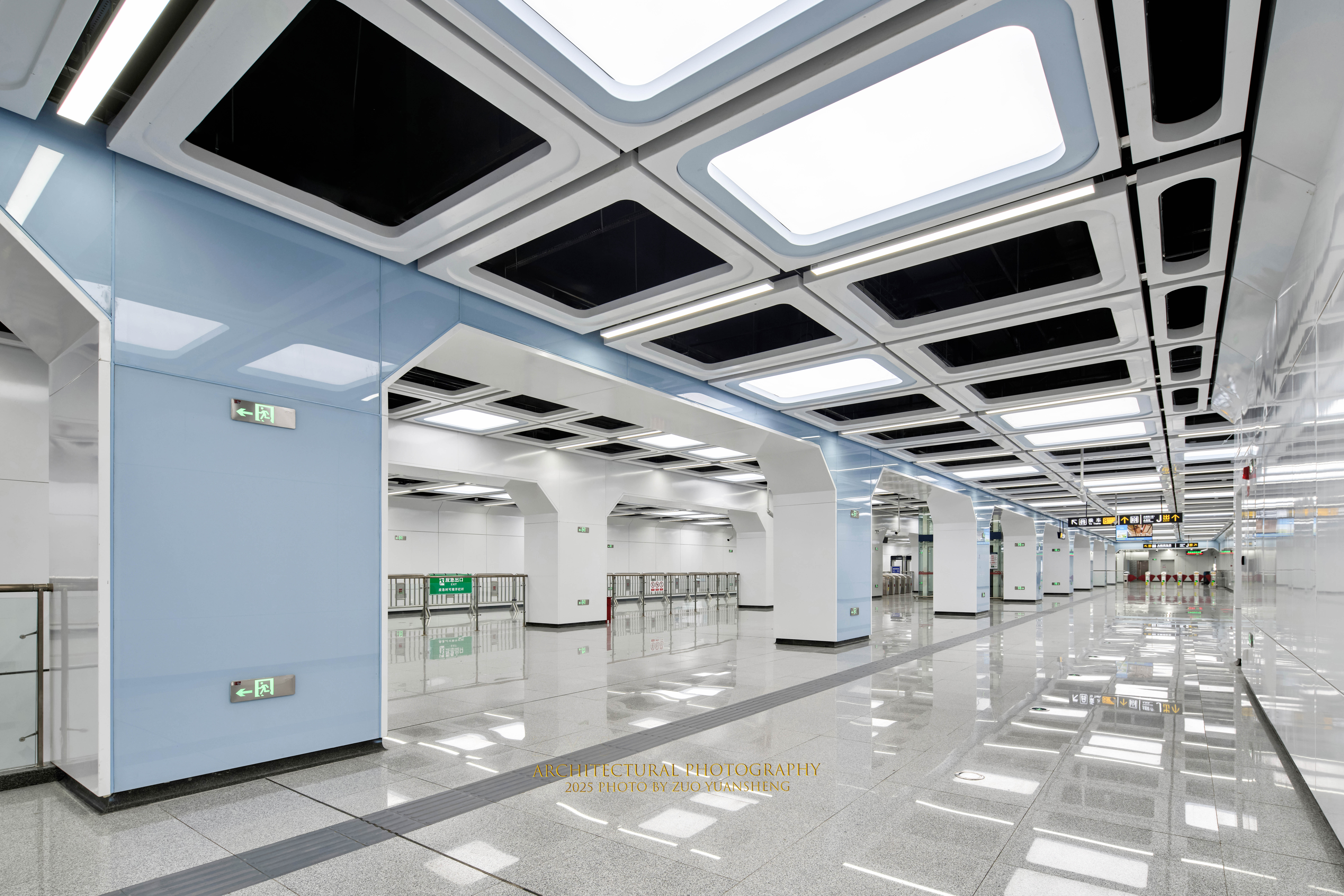 西安地铁八号线（余家寨站）—— 空间摄影-8