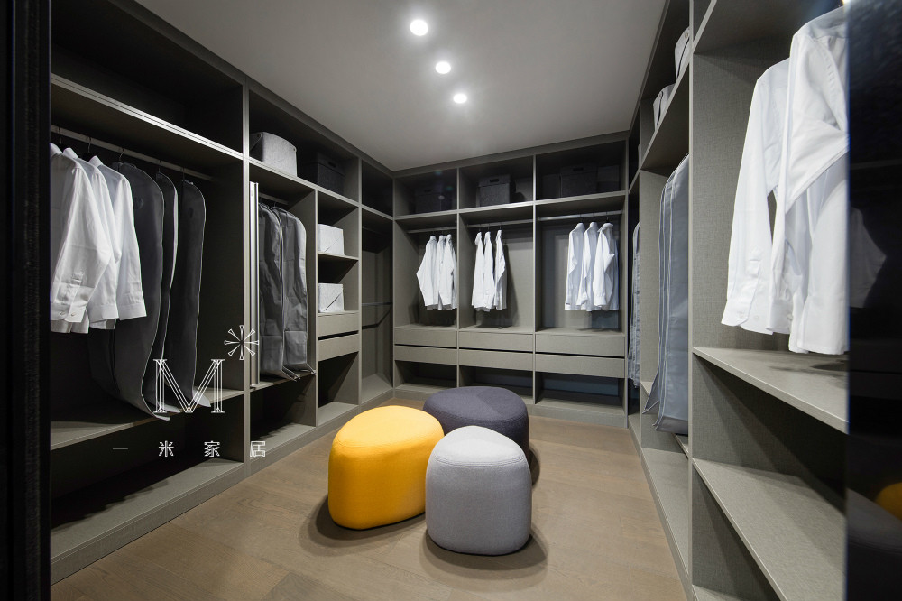 一米家居 | ◣橙意◥ 凤凰湖壹号200㎡现代港式-33