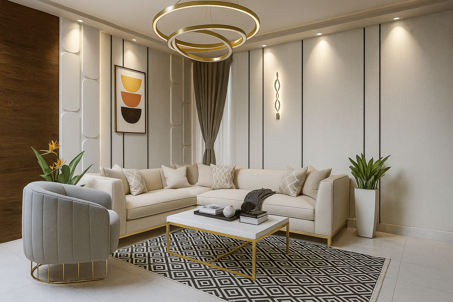 صالة طعام وصالة صغيرة-6