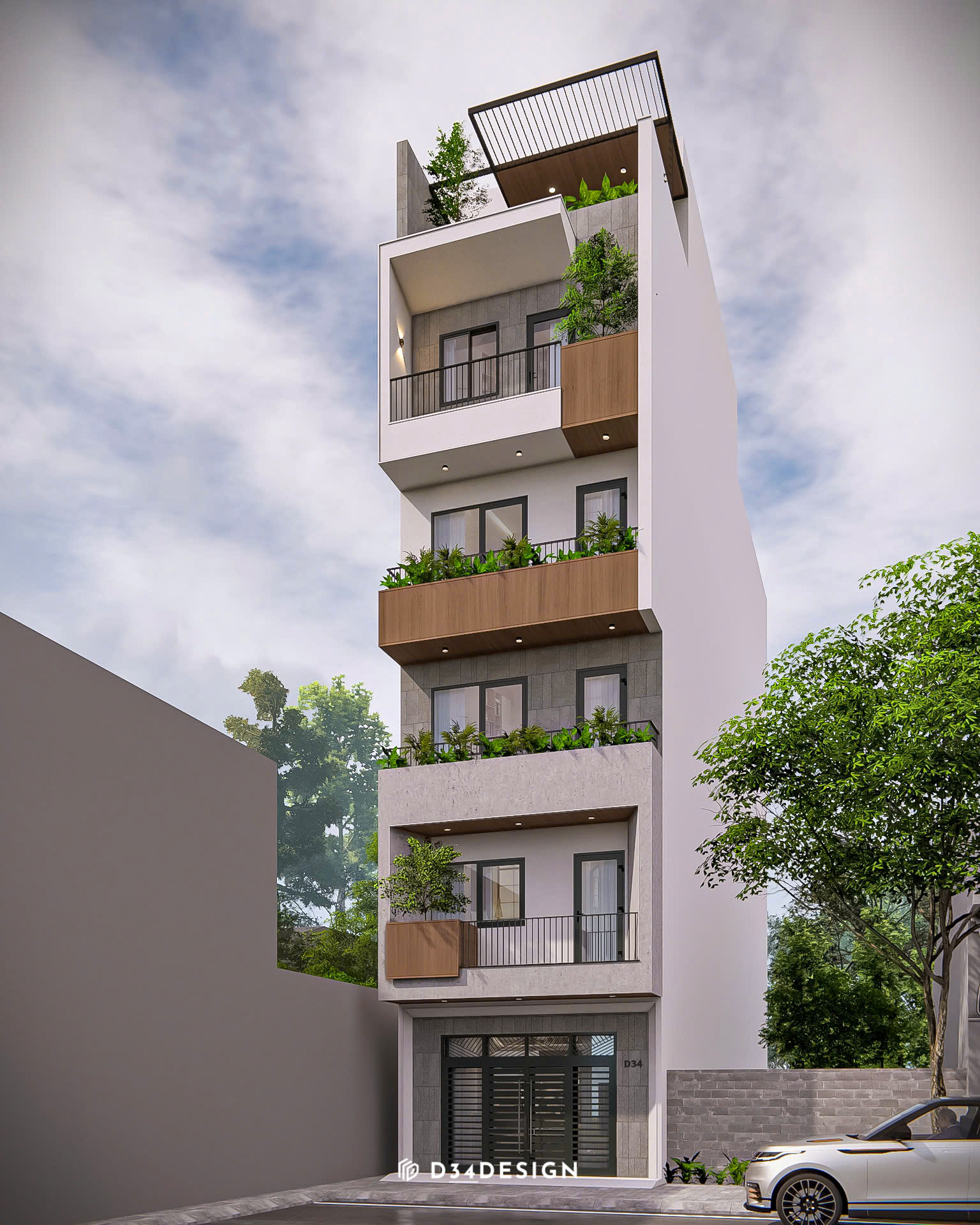 自建房丨Kiến Trúc D34-15