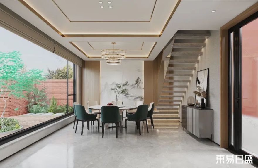 【案例】鸡鸣狗吠、袅袅炊烟,这274㎡别墅足以回归乡野生活~-93