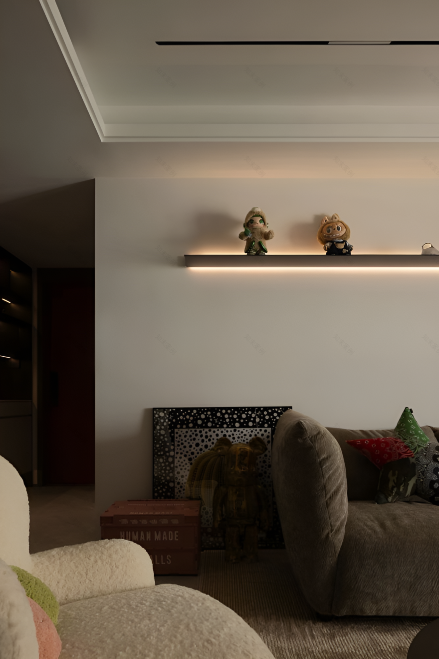 苏州200㎡私宅空间潮来巢往丨中国苏州丨递平方空间设计-17