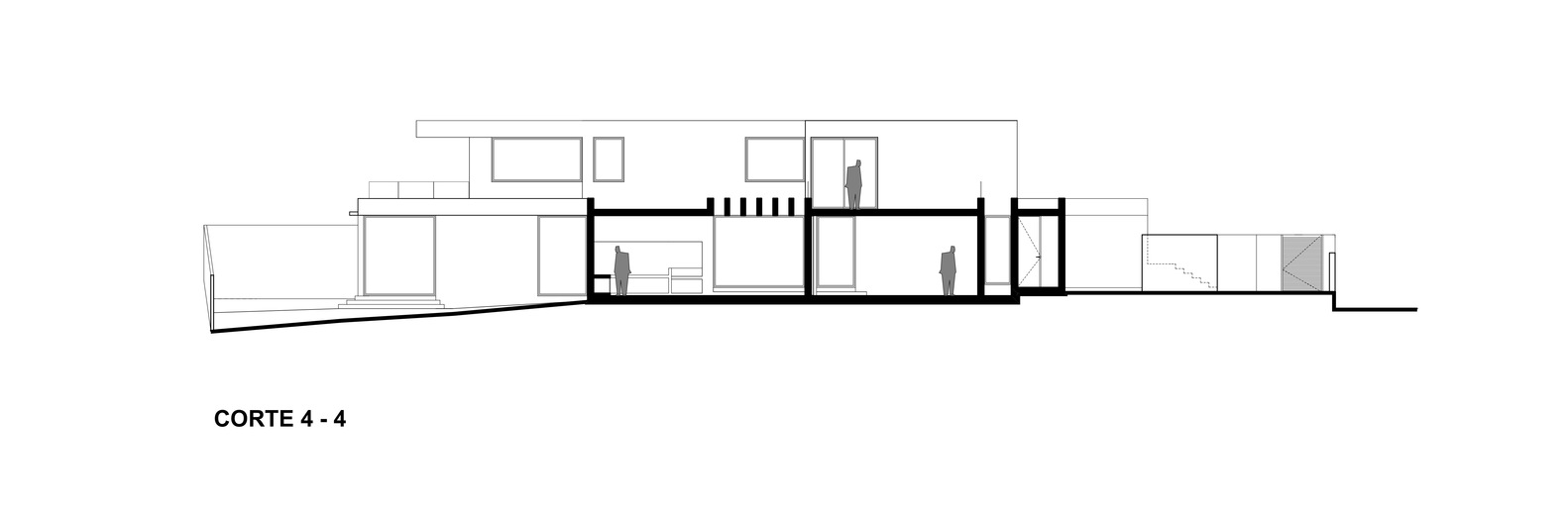 智利森林中的光影之家-38