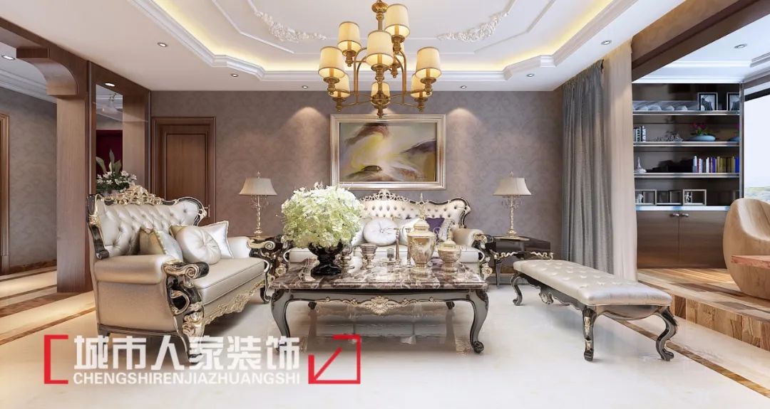 150㎡美式风格,打造城市中的自然角落-5