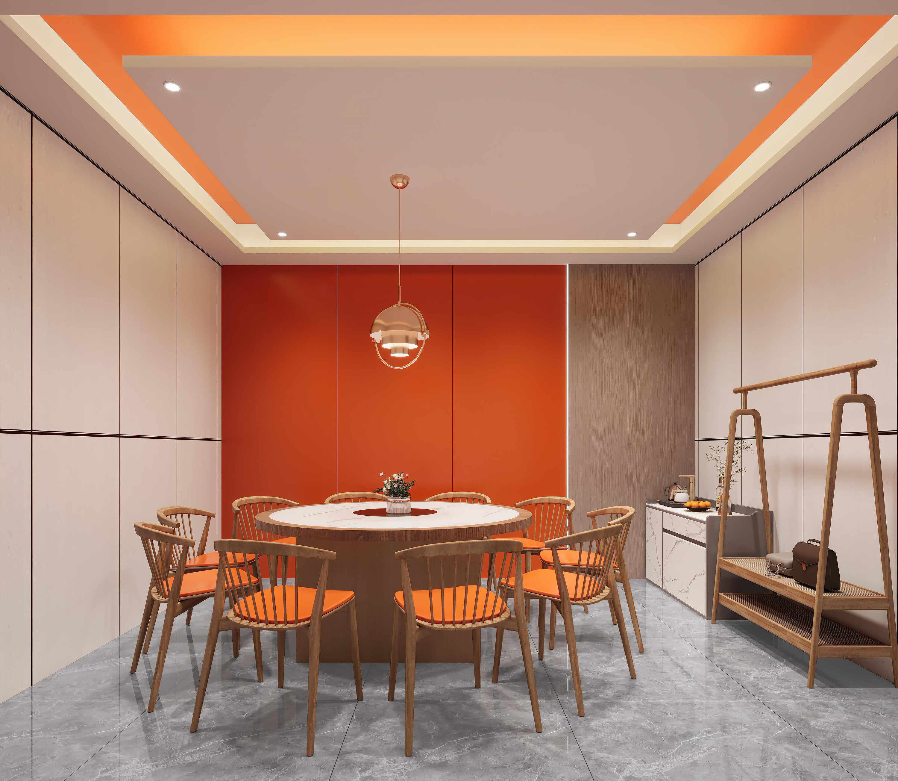 新中式火锅店-3